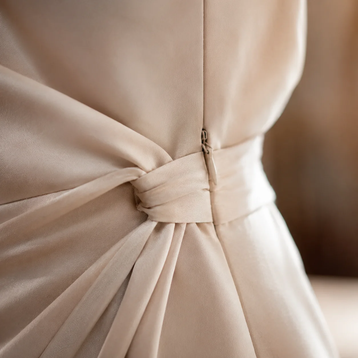 Detalle de costuras premium